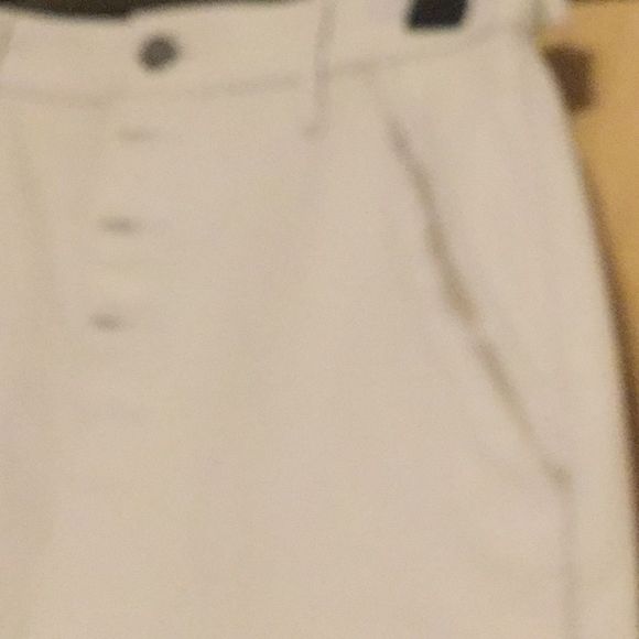 RTA Dash Leather Shorts In Cream - Picture 6 of 15